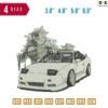 Car Senna Embroidery Design  3.8" 4.8" 5.8" 6.8"