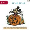 Cartoon Pumpkins Embroidery Design 3.8" 4.8" 5.8" 6.8"
