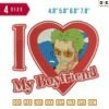 I love my boyfriend Embroidery Design 4.8" 5.8" 6.8" 7.8"