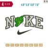 Swoosh Sport Brand Circassian Embroidery Design 4.8" 5.8" 6.8" 7.8"