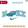 Swoosh Sport Brand Dinoco 95 Embroidery Design 4.8" 5.8" 6.8" 7.8"