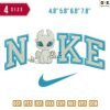 Swoosh Sport Brand Lightfury Blueice Embroidery Design