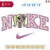 Swoosh Sport Brand PowerPuff Bubble Embroidery Design