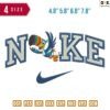 Swoosh Sport BrandToucan Sam Embroidery Design