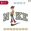 Swoosh Sport Brand woodie Full Embroidery Design