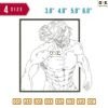 Titan eren Yeager formation Embroidery Design ?3.8" 4.8" 5.8" 6.8"