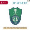 Al ahli Saudi Embroidery Design