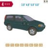Green car Apv Embroidery Design