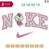 Swoosh baby hellokitty Embroidery Design