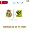 ittihad and real madrid Embroidery Design