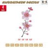 Cherry blossom emb Embroidery Design