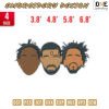 JCole - Drake - Kendrick Embroidery Design