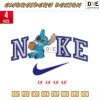 Nike Stitch Coconut Embroidery Design