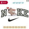 Nike Mugsy B Embroidery Design 4.8"