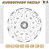 Zodiac Embroidery Design