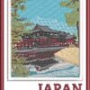 Japan Tokio Embroidery Design