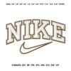Swoosh Embroidery design design