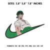 Zoro Embroidery Design