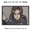 Sasha Braus Embroidery design Attack on Titan embroidery design
