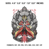 Fullmetal Alchemist Embroidery design