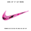 Swoosh Kid Buu Anime Dragon Ball Embroidery design