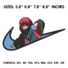 Sasori Embroidery Design