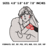 Sesshomaru Embroidery Design