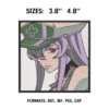 Esdeath Embroidery Design