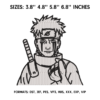Uchiha Shisui Embroidery Design