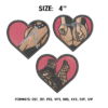 BDSM Bondage Embroidery Design